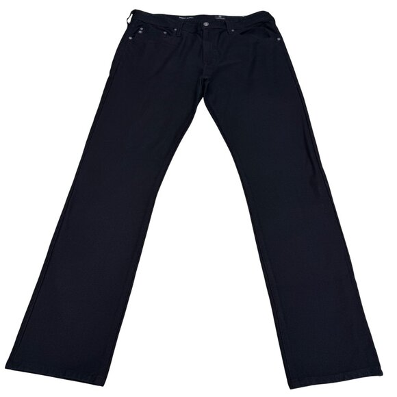 NEW AG Everett Slim Straight Jean Men's Black Denim Pants, Size 34x32 NWT - Picture 1 of 11